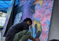Kisah Otang, Anak Band yang Berlabuh Menjadi Seniman Lukis