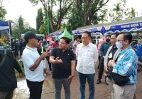 Hari Pertama Pasar Raya di Siring Nol Kilometer Banjarmasin, Beras Premium 5 kg Dijual Rp 40 Ribu
