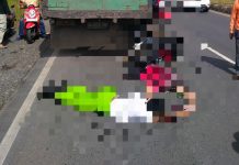 BREAKING NEWS Dua Pengendara Terkapar Bersimbah Darah di Simpang Empat Gambut