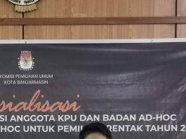 Pendaftaran Calon PPS Kota Banjarmasin Diperpanjang