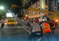 Tiang Lampu Perempatan Lambung Mangkurat Dicabut, Dipindah ke Sini