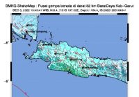 Bali Diguncang Gempa 4,6 Magnitudo dengan Pusat Gempa di Karangasem