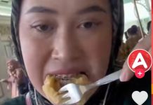 Viral Emak-Emak Sibuk Cicipi Semua Makanan di Pernikahan Kaesang dan Erina