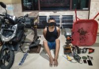 Niat Jual Barang Curian, Waluyo Diringkus Macan Barbar di Jalan Sukamaju Landasan Ulin