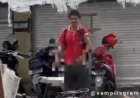 Duh! ODGJ Bikin Penghuni Pasar Berdikari Sampit Kabur