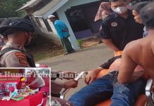 Perkelahian Berdarah di Desa Mandiangin Kabupaten Banjar
