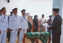 Sebanyak 25 Pejabat Eselon III dan IV di Tanah Bumbu Dilantik