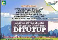 Beredar Foto Tangkapan Layar Larangan Perayaan Tahun Baru di Kabupaten Tanah Laut, Bagaimana dengan 2023? Berikut Faktanya
