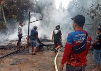 Kompor Meledak, Rumah Abdus Salam di Desa Tungkap Binuang Hangus 100 Persen
