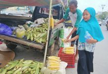Manfaatkan Malam Tahun Baru, Para Pedagang ini Jual Ribuan Jagung, Ludes Diserbu Pembeli