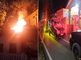 Malam Tahun Baru, Mercon Kapal Nyaris Bakar Rumah Warga di Gang 66 Kompleks Airmantan Banjarmasin