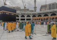 Mobilisasi Peralatan Dipersiapkan di Masjidil Haram Hadapi Cuaca Ekstrem