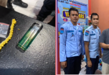 Lapas Kotabaru Gagalkan Penyelundupan Sabu, Dilempar Gunakan Katapel Gelang Karet