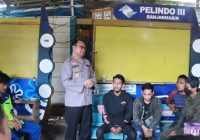 Wakapolresta Banjarmasin Dengarkan Keluhan Masyarakat di Pelabuhan Triksakti