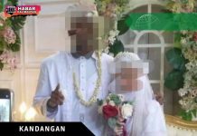 Heboh Pernikahan Bule Afrika dengan Gadis Diduga Asal Kandangan