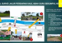 Beredar, Hasil Survei Jalur Darat dan Sungai untuk Akses Jemaah Haul Ke-18 Abah Guru Sekumpul