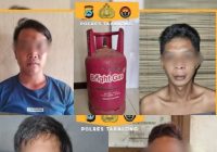 Komplotan Pencuri Kotak Amal dan Tabung Gas Diringkus Polres Tabalong
