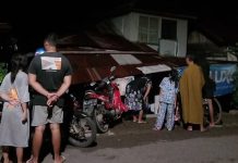 Geger, Bangunan Rumah Miring Kemudian Ambruk di Gudang Hirang Martapura Lama