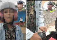 Pemotor Gunakan Knalpot Brong Diduga di Bawah Pengaruh Alkohol Diamankan Satlantas Banjarbaru