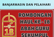 LINK Stiker Parkir Haul Abah Guru Sekumpul ke-18 Download di Sini