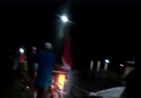 Rombongan Penarik Becak Konvoi Menuju Haul Abah Guru Sekumpul di Musala Ar Raudhah, Tempuh Jarak Seratusan Kilometer