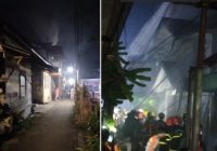 Geger Api Membubuk di Bangunan Lantai Dua Gang III Jalan Kuripan Banjarmasin