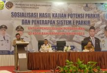 Pemko Banjarmasin Targetkan Retribusi Parkir di 2023 Rp 6 Miliar