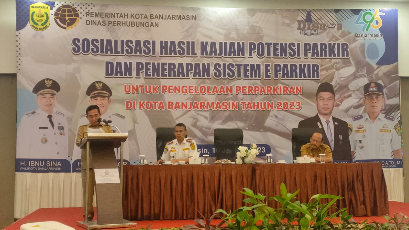 10012023_sosialisasi parkir Banjarmasin