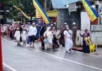 Jemaah Haul Abah Guru Sekumpul ke 18 di Ar Raudhah Dihimbau Bawa Payung dan Jas Hujan.