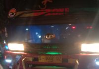 Korban Tewas Terlindas Truk Tronton di Depan LP Teluk Dalam Banjarmasin Dievakuasi