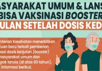 Besok, Masyarakat Umum Bisa Vaksinasi Booster Kedua, Begini Syarat dan Dosis