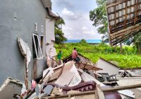 Dua Rumah Ambruk di Jalan AMD XII Banjarmasin Selatan, BPBD Beberkan Penyebabnya