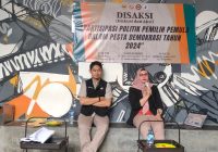 KPU dan Dosen ULM Beri Pendidikan Politik Kepada Pemilih Pemula Agar Tidak Tergiur Dengan Politik Uang