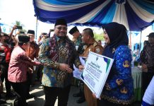 Menteri Agama Resmikan Kampung Zakat di Desa Suka Maju Tanah Bumbu, Lazis Assalam Fil Alamin Turut Mengentaskan Kemiskinan