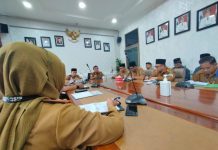 Bupati Minta Para Kepala SKPD Tanah Bumbu Siapkan Bahan untuk Ekpose Rapat Kerja Februari Mendatang