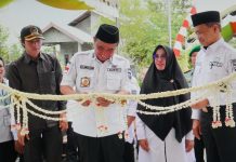 Bupati Tanah Bumbu Resmikan Kantor Desa Persiapan Gunung Kanuar, Berikut Harapannya