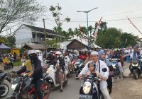 Jemaah Haul ke 18 Abah Guru Sekumpul Padati Jalanan Kota Banjarbaru