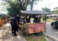Seluruh Gerobak Buah di Jalan A Yani Palangka Raya Diangkut Dishub
