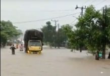 Hujan Deras dan Cuaca Ekstrem, Banjir Rendam 2 Desa di Tanah Laut