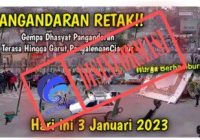Jalan di Pangandaran Retak Usai Gempa, ini Kata BPBD