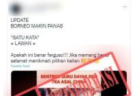 Cek Fakta Bentrok Suku Dayak dan TKA China di Kalbar