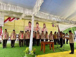 Budi Waseso Lantik Paman Birin Ketua Mabida Pramuka Kalsel