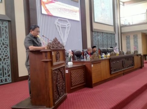 Bupati Banjar Sampaikan Jawaban Raperda Bangunan Gedung, Akan Jadi Pedoman Pemanfaatan Ruang