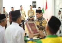 Lantik Anggota BPD Hidayah Makmur, Ini Pesan Bupati HM Zairullah Azhar