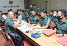 Program Kerja 2022 Kodim 1007/Banjarmasin Diaudit Tim Itdam VI/Mulawarman
