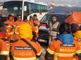 2 WNI Masih Hilang, KBRI Ankara dan Tim Charlie Basarnas Lakukan Pencarian ke Diyarbakir