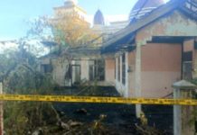 Dua Rumah Dinas Badan Keuangan Pemprov Kalteng Terbakar