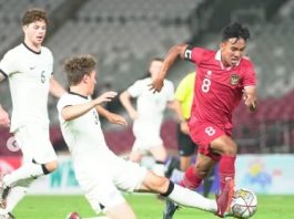 Gol Muhammad Ferarri Jadi Penghibur Kekalahan Tim U-20 Indonesia Atas New Zealand