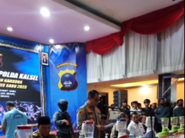 Polda Kalsel Musnahkan 35 Kilogram Sabu Jaringan Internasional