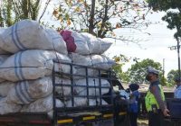 51 Unit Mobil Angkutan Terjaring Razia ODOL di Jalan Lingkar Basirih Banjarmasin